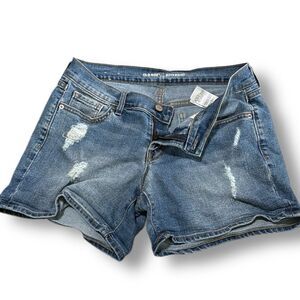 Old Navy Boyfriend Distressed Comfort Jean Shorts size 4